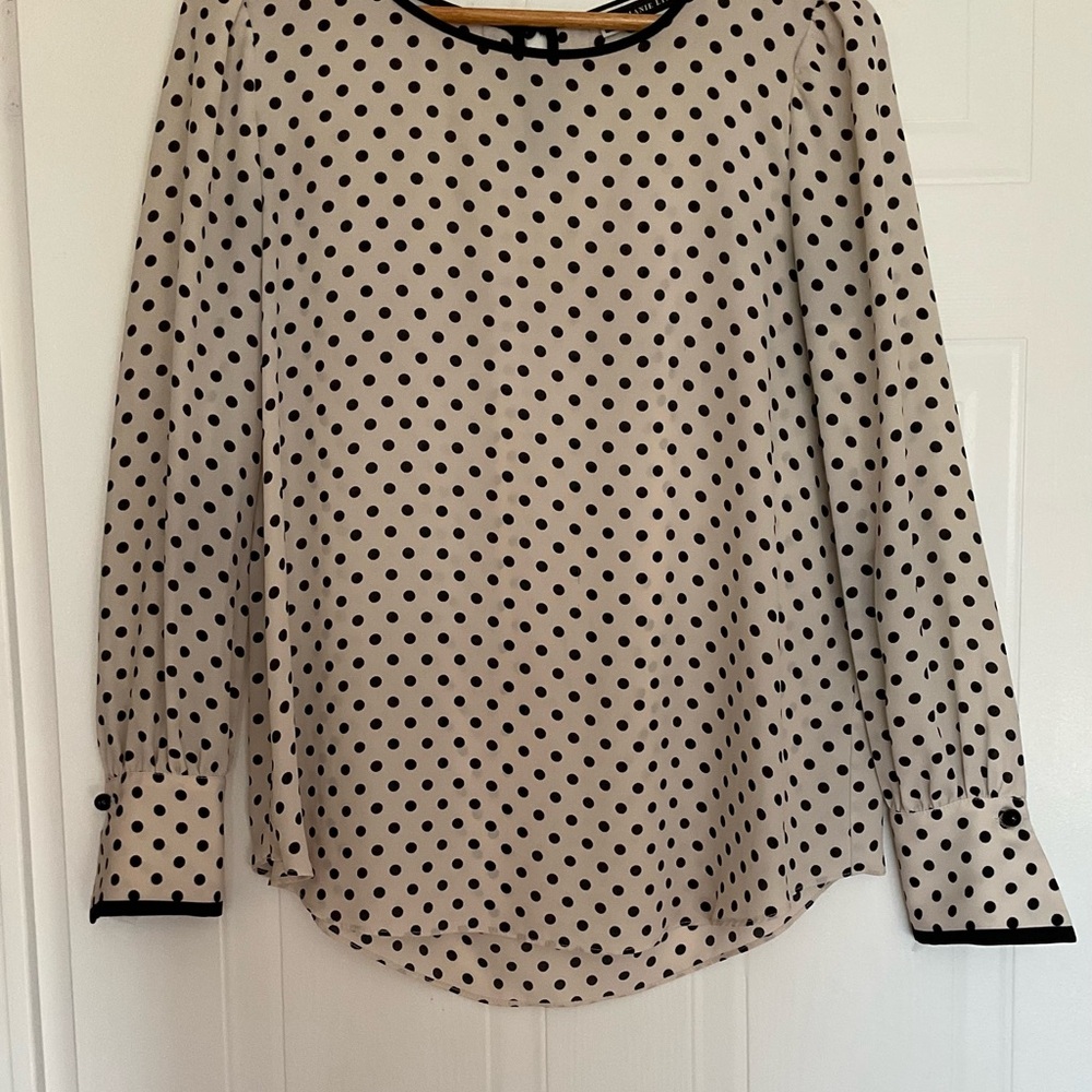 Polka dot Long Sleeve Blouse